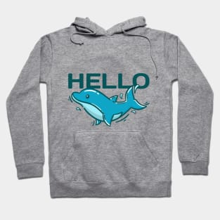 cute dolphin Hoodie